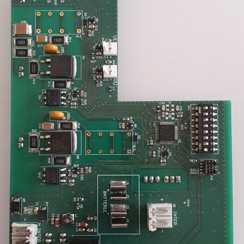 Carte électronique Projecteur de flamme