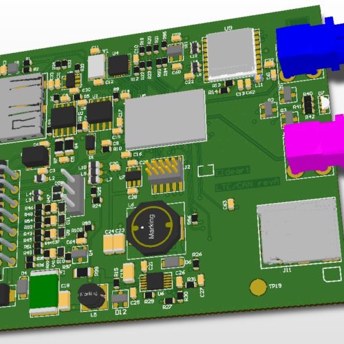 Carte électronique Traceur LTE-M + GPS